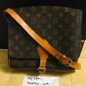 Authentic Louis Vuitton Cartouchiere GM